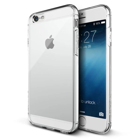 Verus iPhone 6 Plus ile Uyumlu Case Crystal Mixx Series Kılıf Renk  Clear