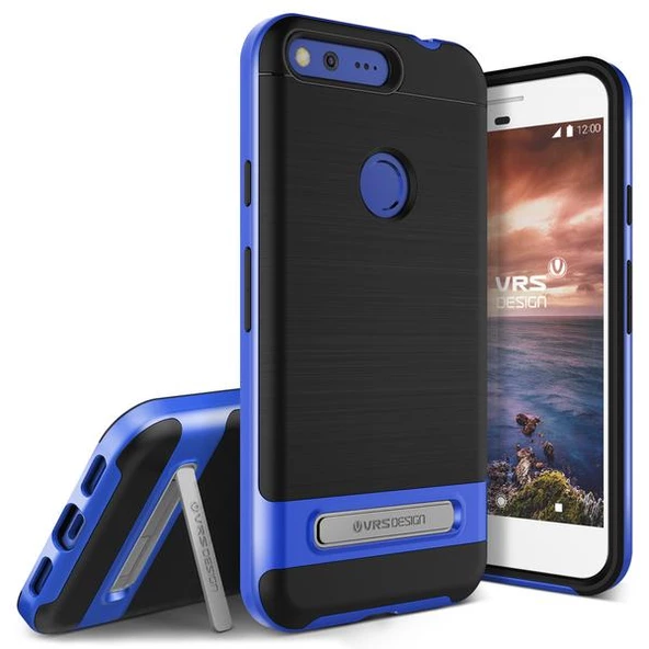 VRS Design Pixel XL ile Uyumlu ile Uyumlu High Pro Shield Kılıf Blue - 1