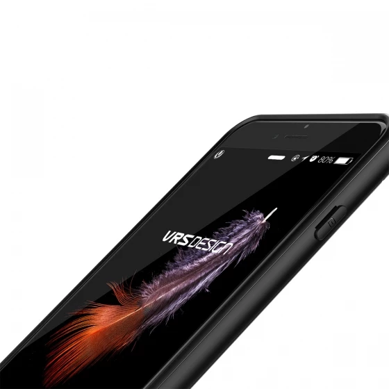 VRS Design iPhone 7 Plus ile Uyumlu Simpli Fit Kılıf Phantom Black - 4