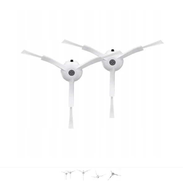 srfn ticaret Roborock S8, S8+, S8 Pro Ultra, Q5, Q5 Pro+, Q8, Q8 Max+ Uyumlu Yan Fırça - 2 Adet ürün görseli 1