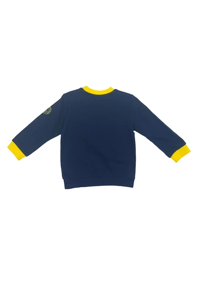 Fenerbahçe Orijinal Lisanslı Uzun Kol Lacivert Bebek 1907 Sweat - 9