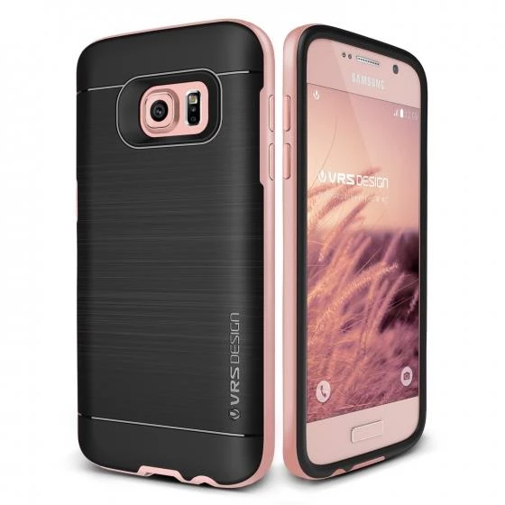 Verus Galaxy S7 ile Uyumlu High Pro Shield Kılıf Rose Gold - 1