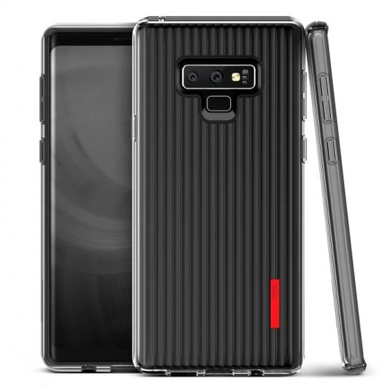 VRS Design Galaxy Note 9 ile Uyumlu Crystal Fit Label Kılıf Clear - Resim 4