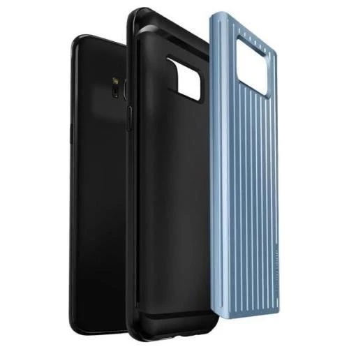 VRS Design Galaxy S8 ile Uyumlu Waved Hard Drop Kılıf Waved Waved Blue Coral - 4