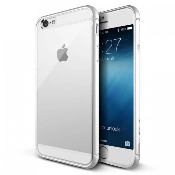 Verus iPhone 6 Plus/6S Plus ile Uyumlu Crystal Mixx Kılıf White - 1