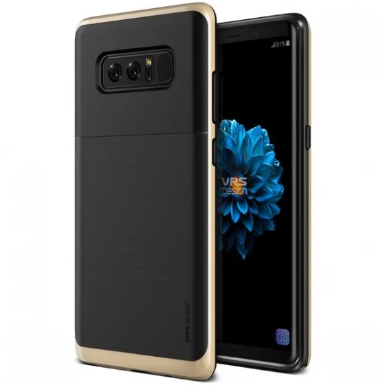 VRS Galaxy Note 8 ile Uyumlu High Pro Shield Kılıf Shine Gold