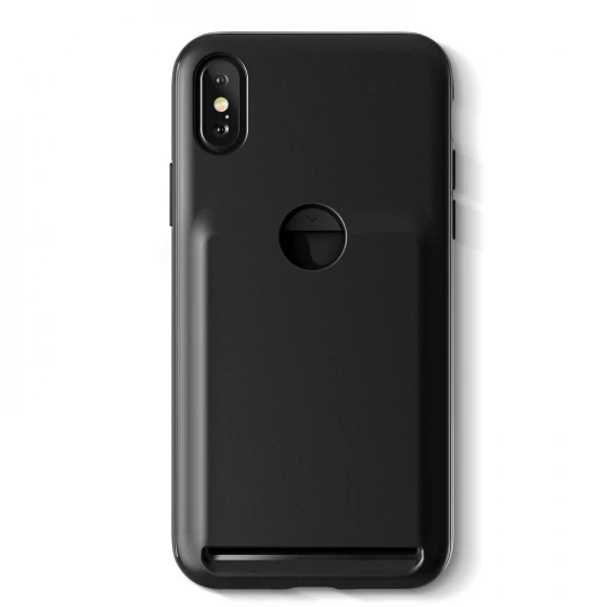VRS Design İPhone X ile Uyumlu Damda Fit Kılıf Black - 1