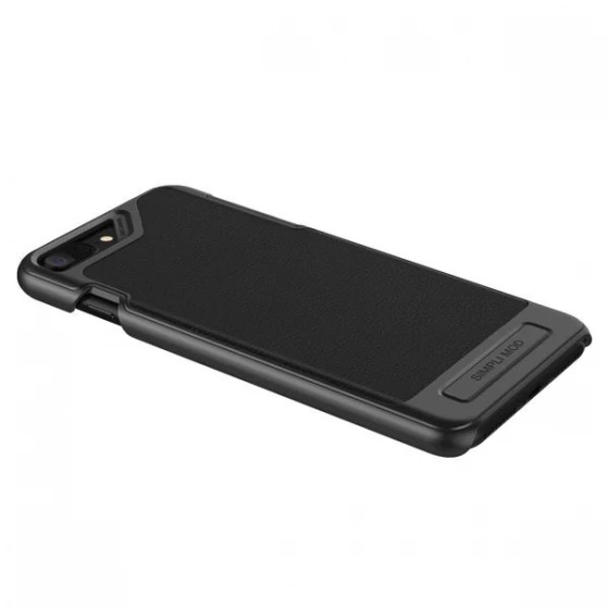 VRS Design iPhone 8 Plus / 7 Plus ile Uyumlu Simpli Mod Kılıf Black - 3