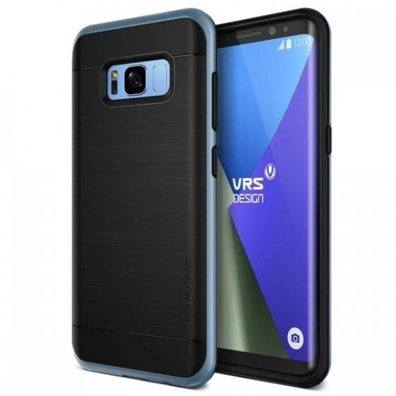 VRS Design Galaxy S8 Plus ile Uyumlu High Pro Shield Kılıf Blue Coral