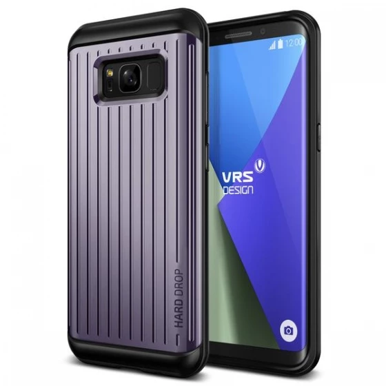 VRS Design Galaxy S8 ile Uyumlu Waved Hard Drop Kılıf Waved Waved Orchid