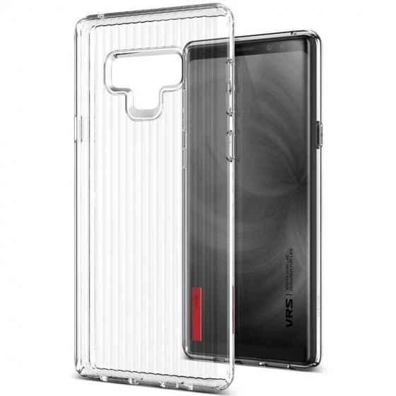 VRS Design Galaxy Note 9 ile Uyumlu Crystal Fit Label Kılıf Clear ürün görseli