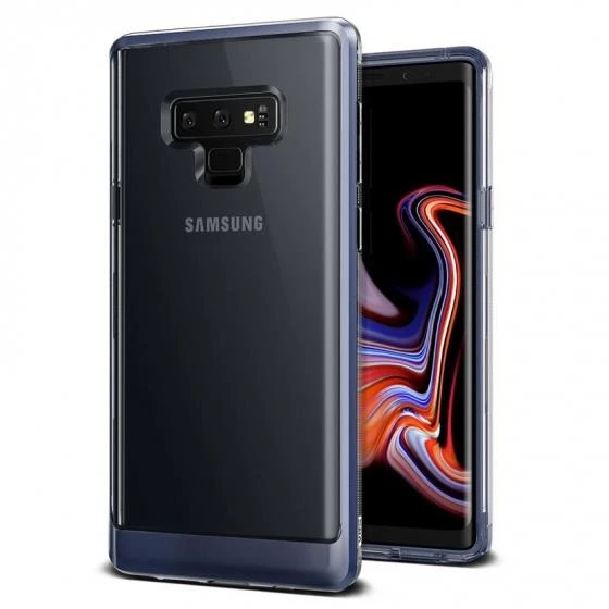 VRS Design Galaxy Note 9 ile Uyumlu Crystal Bumper Kılıf Purple - 1