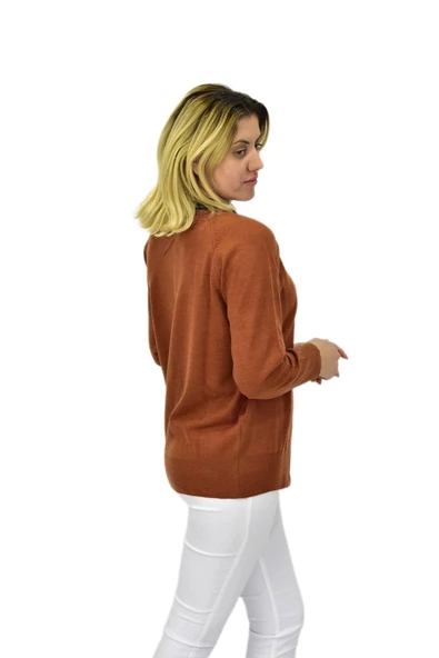 Kadın Triko Spor Hırka BGL-ST04086 - Resim 5