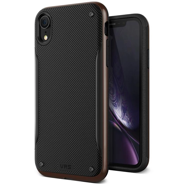 VRS iPhone XR ile Uyumlu High Pro Shield Kılıf Brown