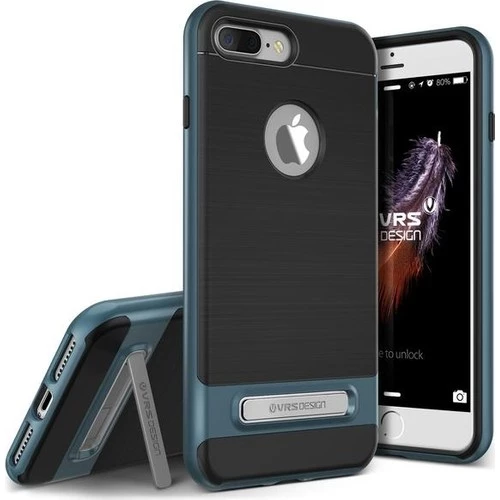 VRS iPhone 7 ile Uyumlu High Pro Shield Kılıf Steel Blue - 1