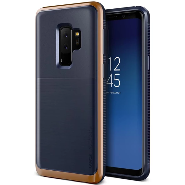 VRS Design Galaxy S9 Plus ile Uyumlu High Pro Shield Kılıf Blush Gold