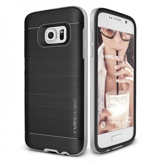 Verus Galaxy S7 ile Uyumlu High Pro Shield Kılıf Light Silver - 1