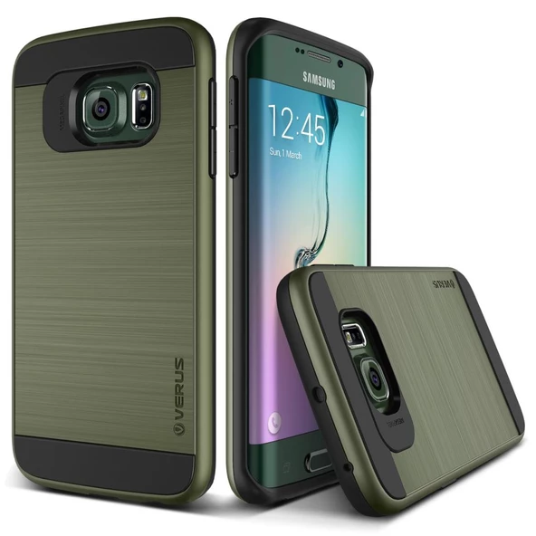 Verus Galaxy S6 Edge ile Uyumlu Case Verge Series Kılıf Military