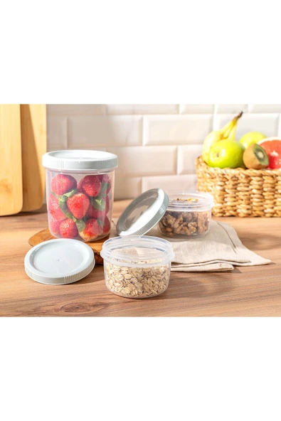 Madame Coco Dieppe 3'lü Atıştırmalık Kabı - Resim 3