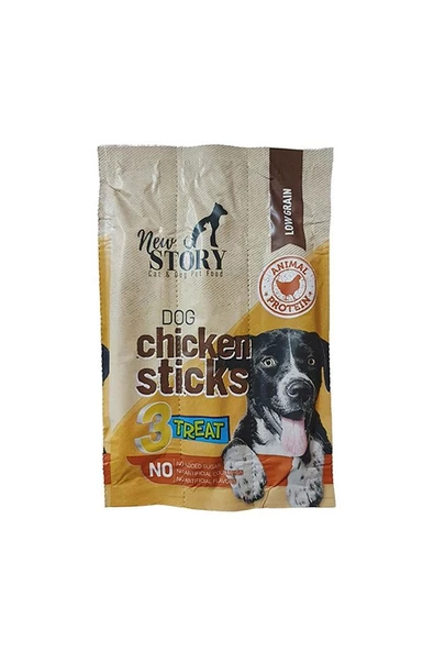 Köpekler İçin 3 lü Tavuklu Stick Ödül