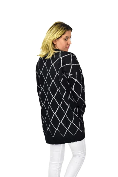 Kadın Baklava Desen Kazak 5060 BGL-ST04070 - Resim 11