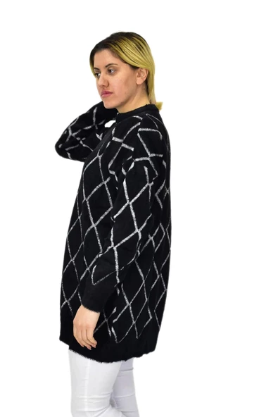 Kadın Baklava Desen Kazak 5060 BGL-ST04070 - Resim 10