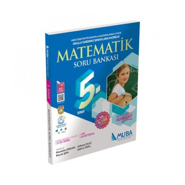 Muba Yayınları 5 Sınıf Matematik Soru Bankası 2021 Baskı