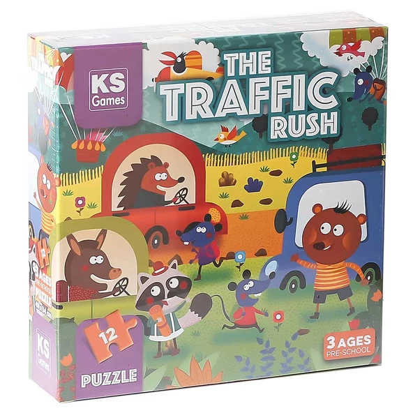 KS Games The Traffic Rush Pre-School Puzzle