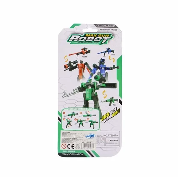 Robota Dönüşen Yeşil Silah - 2