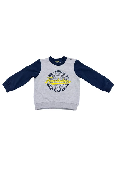 Fenerbahçe Orijinal Lisanslı Lacivert Bebek Sweat Republic Of Fenerbahçe Hediyelik Ahşap Kutulu - 3