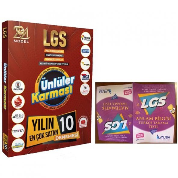 Ünlüler Karması 8 Sınıf Lgs 10 Deneme Sınavı Tamamı Video Çözümlü 2021