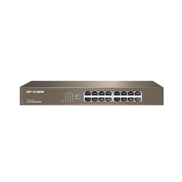 ONTECH - Ip-com G1016d 16 Port Gıgabıt Metal Kasa Rackmount Swıtch