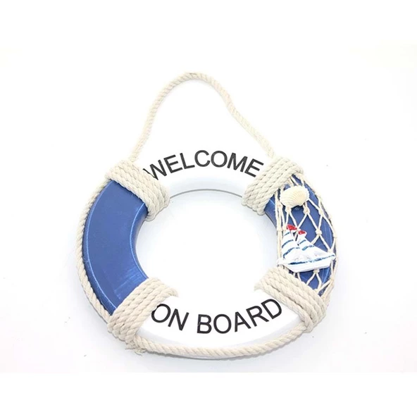 Ahşap Marin Duvara Asmalı Simit ürün görseli 1