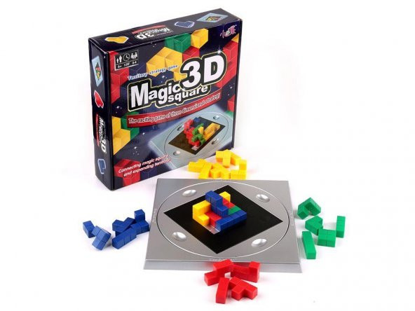 3D MAGİC SQUARE (3D SİHİRLİ KÜPLER)