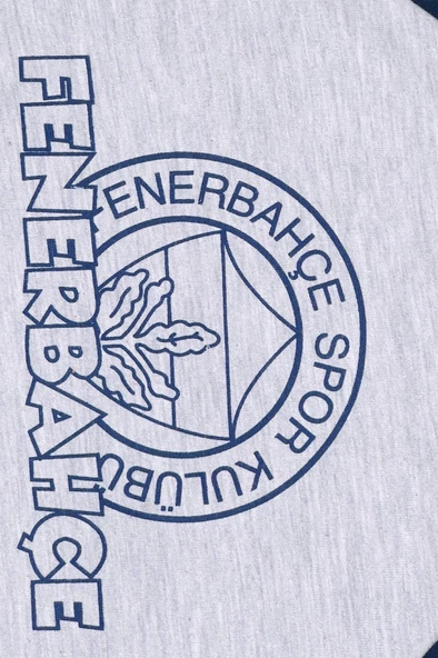 Fenerbahçe Orijinal Fb Logo Sarı-Lacivert Bebek Sweat Eşofman Alt Set Ahşap Kutulu - 5