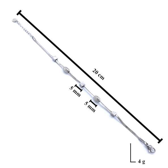 BZ 316L Çelik Bileklik BLK-892 - 5