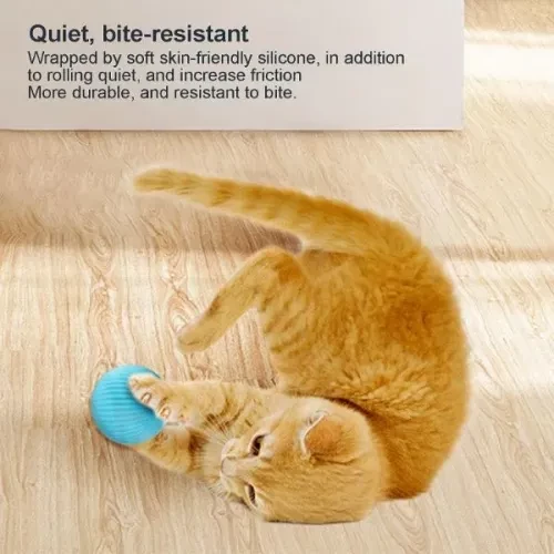 İnteraktif Kedi Köpek Şarjlı Oyun Topu - 4