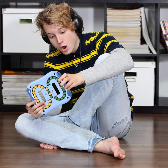 Magic Bean Zeka Boncukları, Iq Boncukları, Dönen Sihirli Boncuklar Rubik Küp, Anti-stres, Fidget - 4
