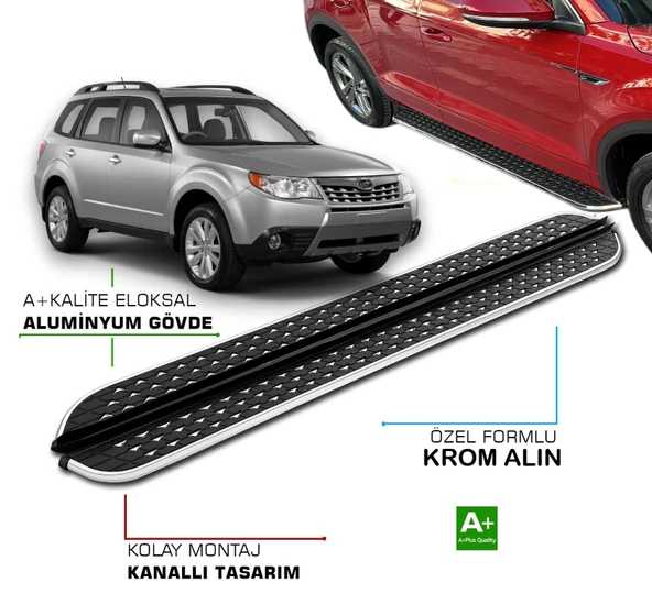 SUBARU FORESTER 4 2013 2014 2015 2016 2017 2018 2019 YAN BASAMAK ürün görseli 1