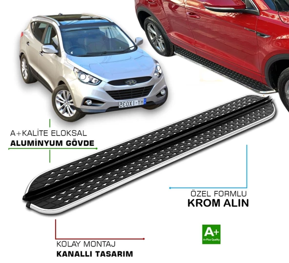 HYUNDAI IX 35 2009 2010 2011 2012 2013 2014 2015 YAN BASAMAK ürün görseli 1