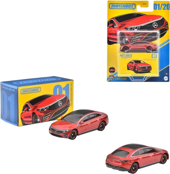 Matchbox Koleksiyon Araçlar GBJ48 - HVW23 2022 MERCEDES-BENZ EQS - 2