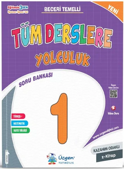 Üçgen 2025 1. Sınıf 2. Dönem Tüm Derslere Yolculuk Soru Bankası