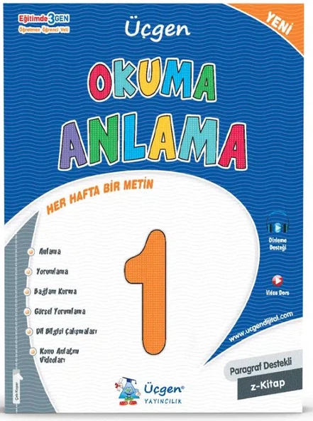 Üçgen 2025 1. Sınıf 2. Dönem Türkçe Okuma Anlama