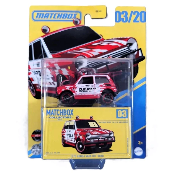 Matchbox Koleksiyon Araçlar GBJ48 - JCL34 1970 HONDA N600 OFF ROAD - 1