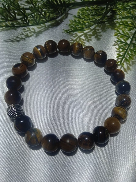 Jade'm Gold Kaplangözü Doğaltal Bileklik - 2