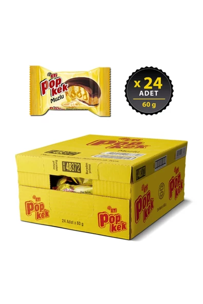 Eti Popkek Muzlu Kek 60 g x 24 Adet - 2
