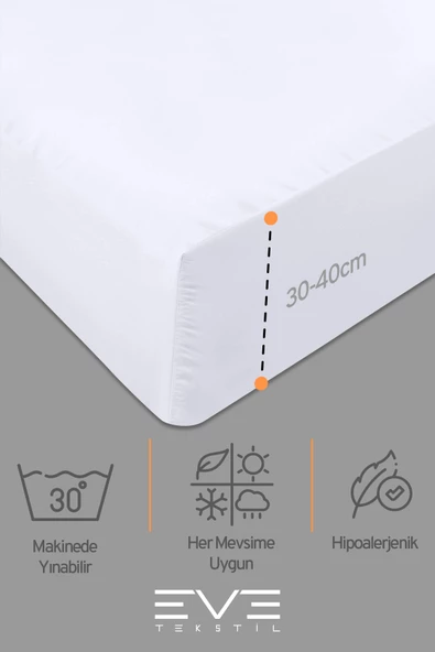 Pamuklu Tek Kişilik RainForce Kumaş Lastikli Çarşaf Ve Yastık Kılıf Set - 10