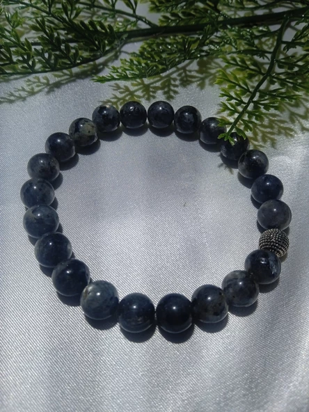 Jade'm Gold Spekrolit Labrodolit Doğaltaş Bileklik - 2