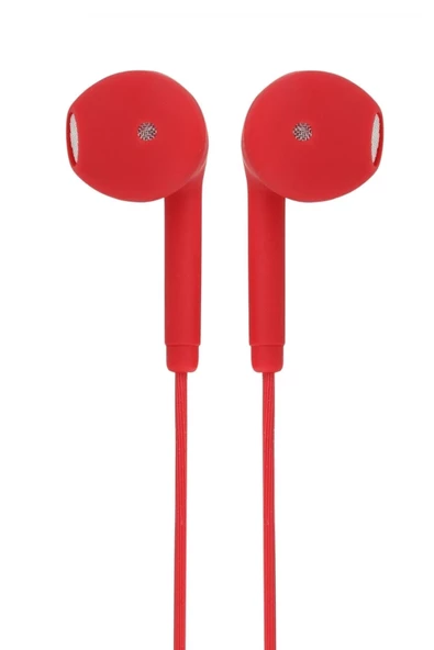 i'think KL-270 Kırmızı Mikrofonlu Kablolu Kulak İçi Kulaklık - Resim 3
