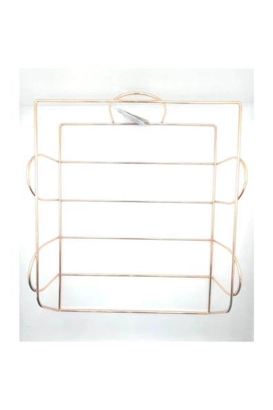 Metal Rose Gold A4 Evrak Rafı Tekli ürün görseli